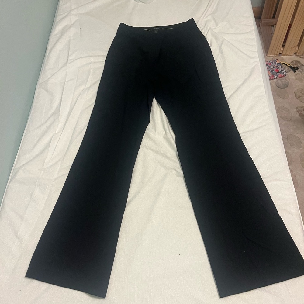 Ann Taylor, black, wide leg trousers, Sz 6